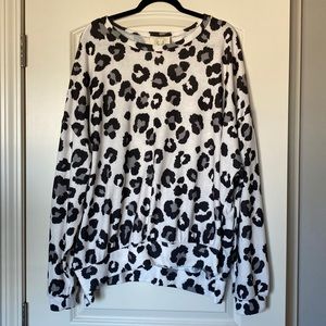 Oversized Leopard Sweater